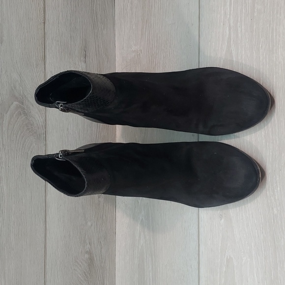 Sam Edelman Womens Shay Suede Heels Boots shoes sz 8M - Picture 3 of 13